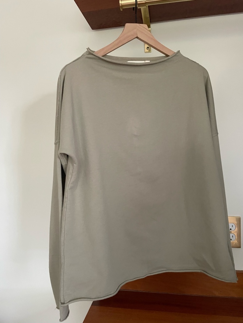 Go Gently Nation Women's Pullover Sweatshirt Sage Green, XS